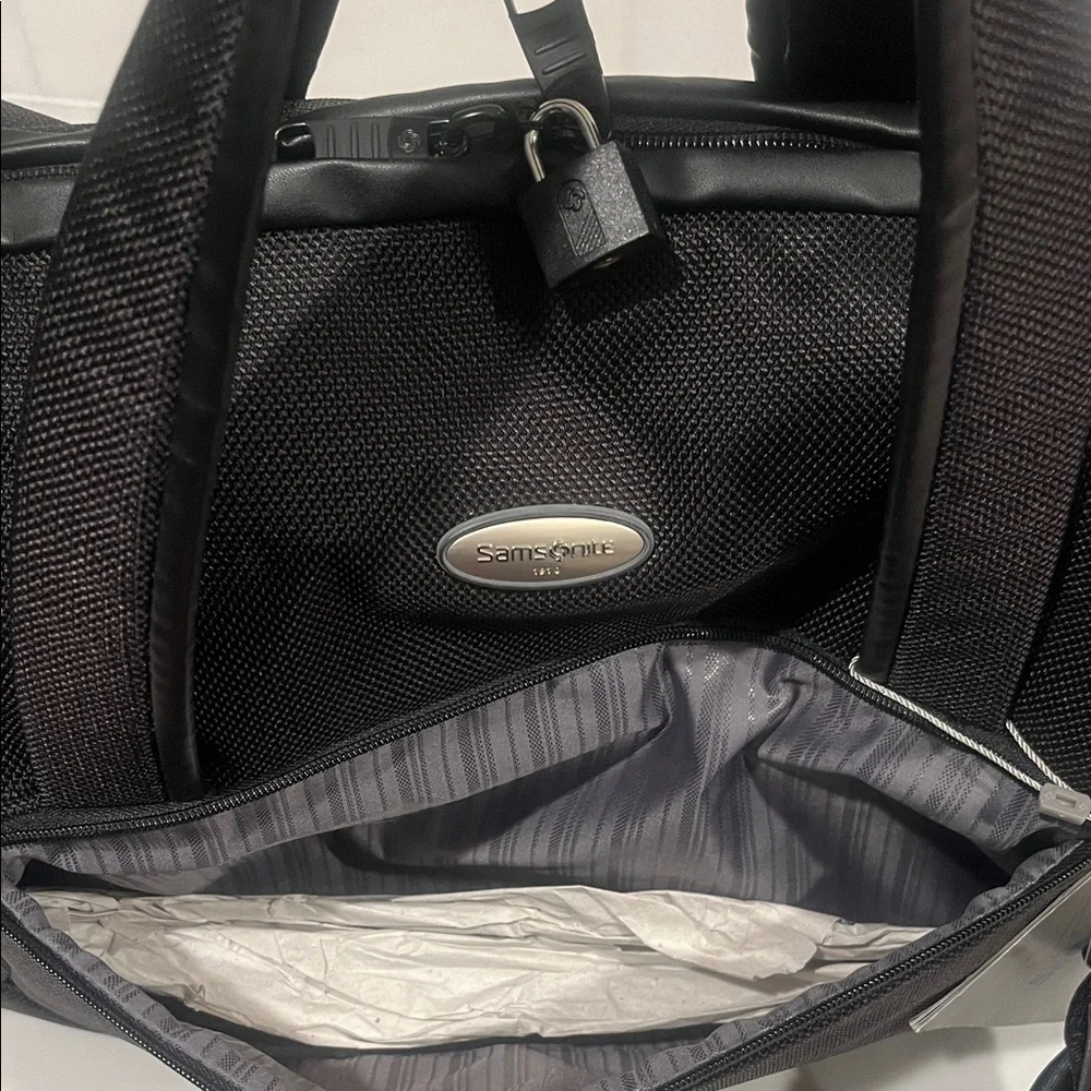 Samsonite NEW Silhouette Boston Bag Carry On Black